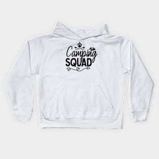 Camping squad Kids Hoodie